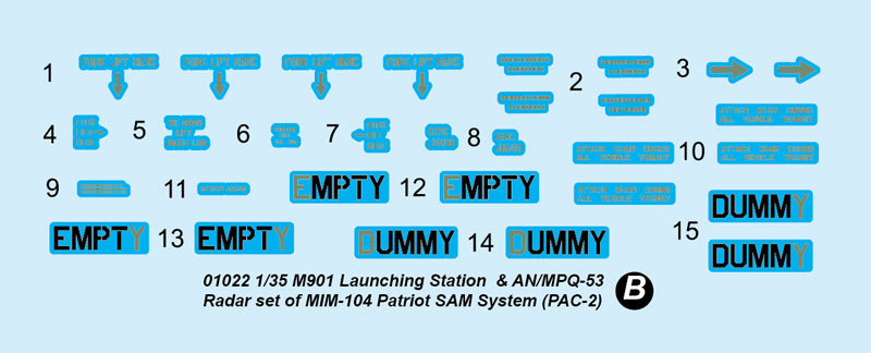 Trumpeter 135 Model Kit, Various