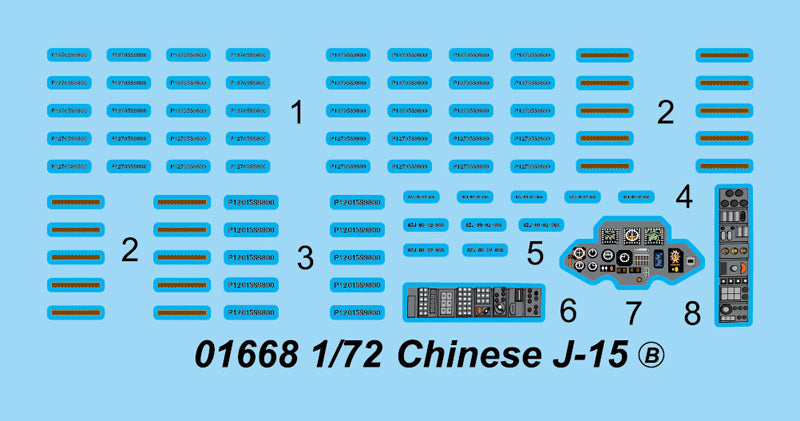 Trumpeter  1/72 Chinese J-15 Aircraft Model Kit