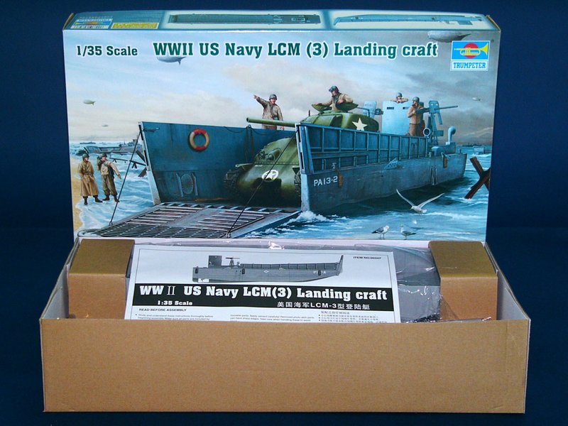 Trumpeter 1/35 WWII LCM(3) US Navy Landing Craft