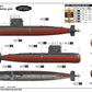 Trumpeter Plan Type 039G Song Class SSG Submarine Model Kit