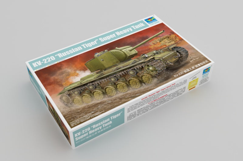 Trumpeter Kv-220 -Russian Tiger- Super Heavy Tank 1/35 Armor Model Kit