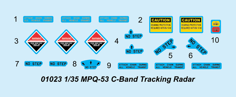 Trumpeter 1/35 MPQ-53 C-Band Tracking Radar Model Kit