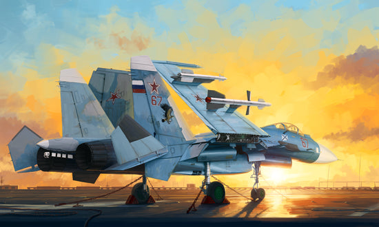 Trumpeter Russian Su-33 Flanker D 1/72 Aircraft Model Kit