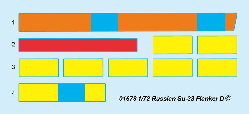 Trumpeter Russian Su-33 Flanker D 1/72 Aircraft Model Kit