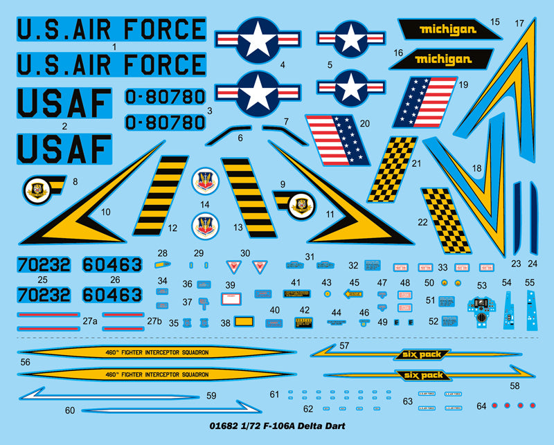 Trumpeter F-106A Delta Dart Aircraft Model Kit