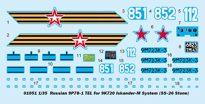 Trumpeter 1/35 Russian 9K720, Iskander-M System SS26 Plastic Model kit