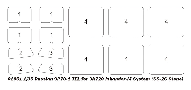 Trumpeter 1/35 Russian 9K720, Iskander-M System SS26 Plastic Model kit