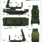 Trumpeter 1/35 S-300V 9S32 SAM Plastic Model Armor kit, Various(Aircraft)