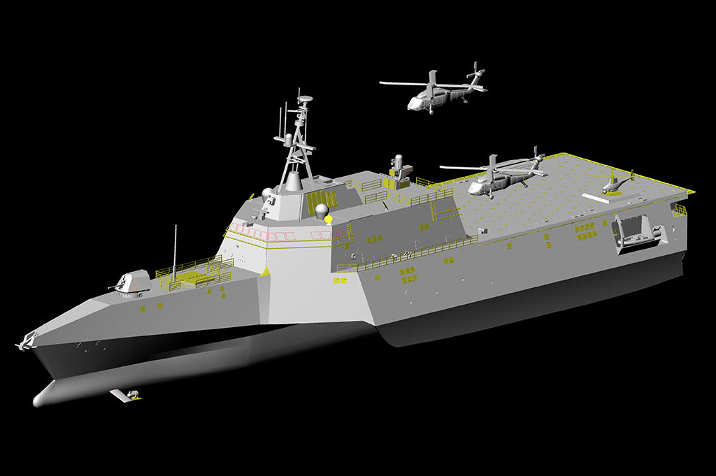 Trumpeter USS Independence LCS2 Littoral Combat Ship(1/350 Scale Model Kit)