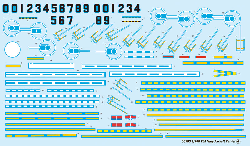 Trumpeter 1/700 PLA Chinese Shi Lang Aircraft Carrier Model Kit