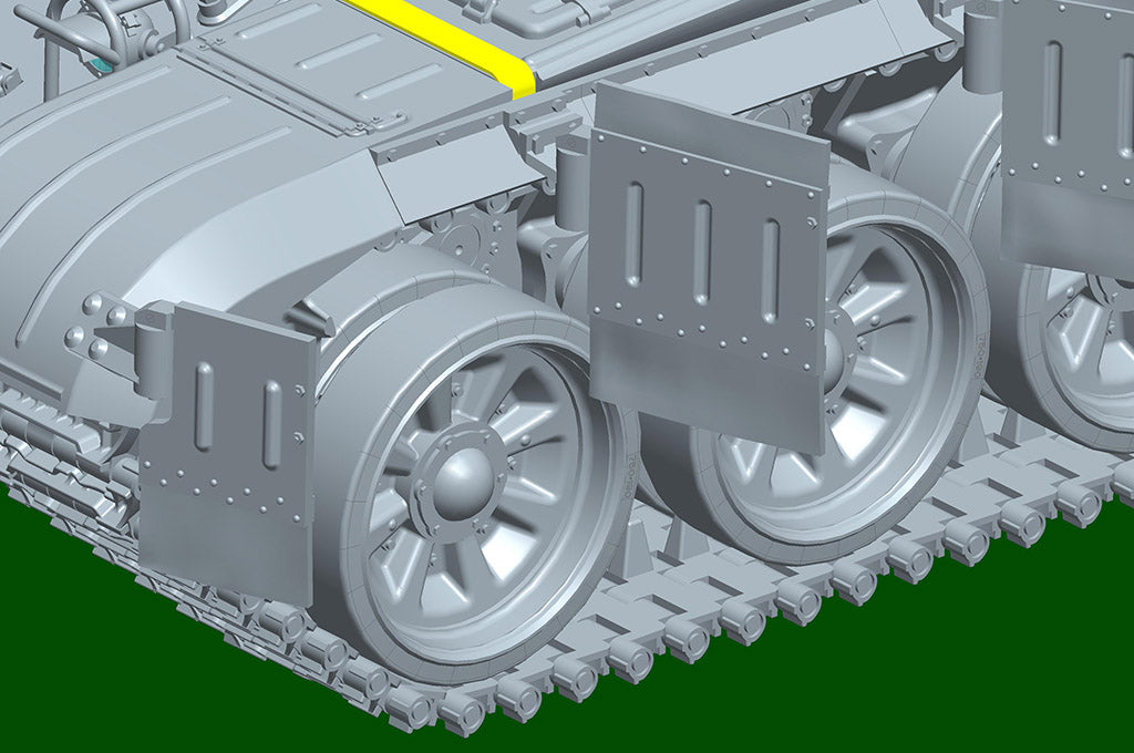 Trumpeter 1/35 Project 172  Soviet T-72 Ural (Tank Model Kit)